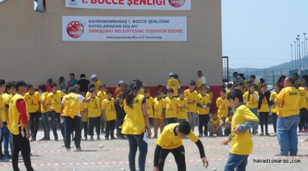 ONİKİŞUBAT’TA BOCCE ŞENLİĞİ..