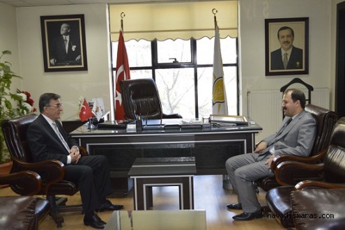 REKTÖR METİN DOĞANA HAYIRLI OLSUN DEDİ..