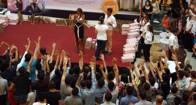 SANKO PARK’IN EV TALİHLİSİ BARIŞ YALÇIN OLDU..