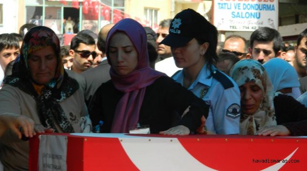 ŞEHİDİMİZİ UĞURLADIK..