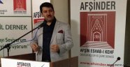 AFŞİNDER MADDE BAĞIMLILIĞINA DİKKAT ÇEKTİ