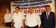 ONİKİŞUBAT İLÇESİ MUHTARLARI KONGRE YAPTI..