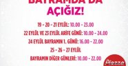 PİAZZA, BUGÜN 24:00’A KADAR AÇIK!