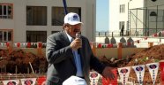 SANKO’DAN 14’ÜNCÜ CAMİNİN TEMELİ DUALARLA ATILDI..