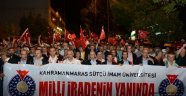 SÜTÇÜ’DEN MİLLİ İRADE YÜRÜYÜŞÜ..