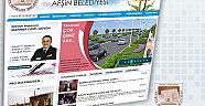 AFŞİN BELEDİYESİ İNTERNET SİTESİ YENİLENDİ..