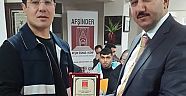 AFŞİNDERDE YANGIN EĞİTİMİ...