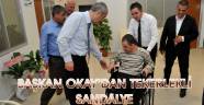BAŞKAN OKAY’DAN TEKERLEKLİ SANDALYE