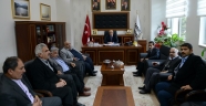 BERTİZLİ MUHTARLARLA BULUŞTU