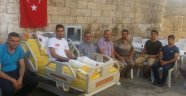 DARBE MAĞDURU SPORCUYA ZİYARET..