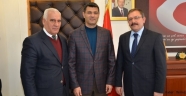 DÜNYA ŞAMPİYONUNDAN, BAŞKAN AYDIN’A ZİYARET..