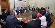 Elbistanlı meclis üyeleri Ahmet Özdemir’in misafiri oldular.