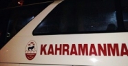 KAHRAMANMARAŞ SPOR OTOBÜSÜ TAŞLANDI