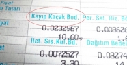 Kayıp-kaçak bedeli aboneye iade edilecek..