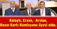 KONFEDERASYONUMUZ BASIN KARTLARI KOMİSYONUNDA..