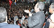 MAHİR ÜNAL; BİZ MİLLETLE KALBİMİZLE KONUŞUYORUZ..
