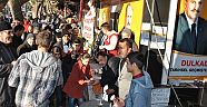 MUZAFFER ÇAYLI'DAN SÜT İKRAMI
