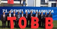 TOBB'DAN HANEFİ ÖKSÜZ’E HİZMET ŞEREF ÖDÜLÜ