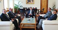 VALİ KOCATEPE REKTÖR KARAASLAN'I ZİYARET ETTİ...