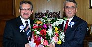 VERGİ HEYETİ BAŞKAN POYRAZ’I ZİYARET ETTİ..