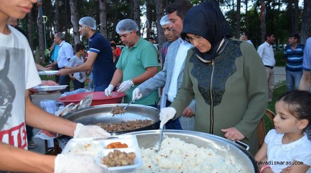 TÜRKOĞLU TOPYEKÜN İFTARDA BULUŞTU...