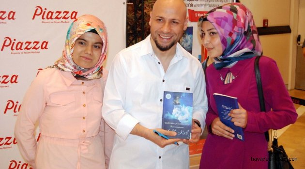 Ünlü Aşk Romanı Yazarı Kahraman Tazeoğlu, Piazza'larda Okurlarıyla Buluştu