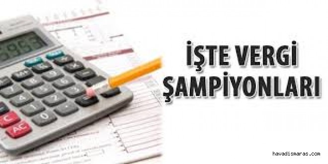 VERGİDE GİZLİ REKORTMENLER..